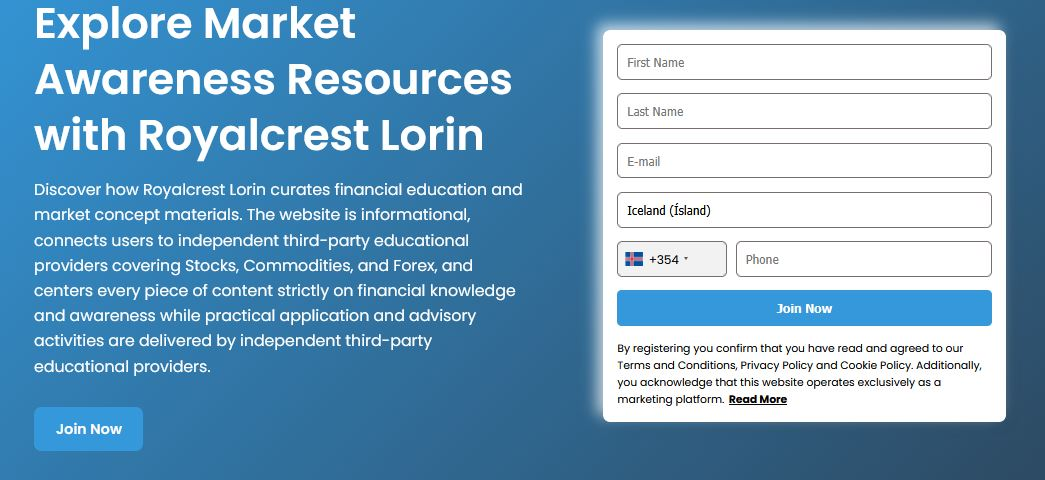 Royalcrest Lorin Review – Legit Platform or a Scam? Full Report