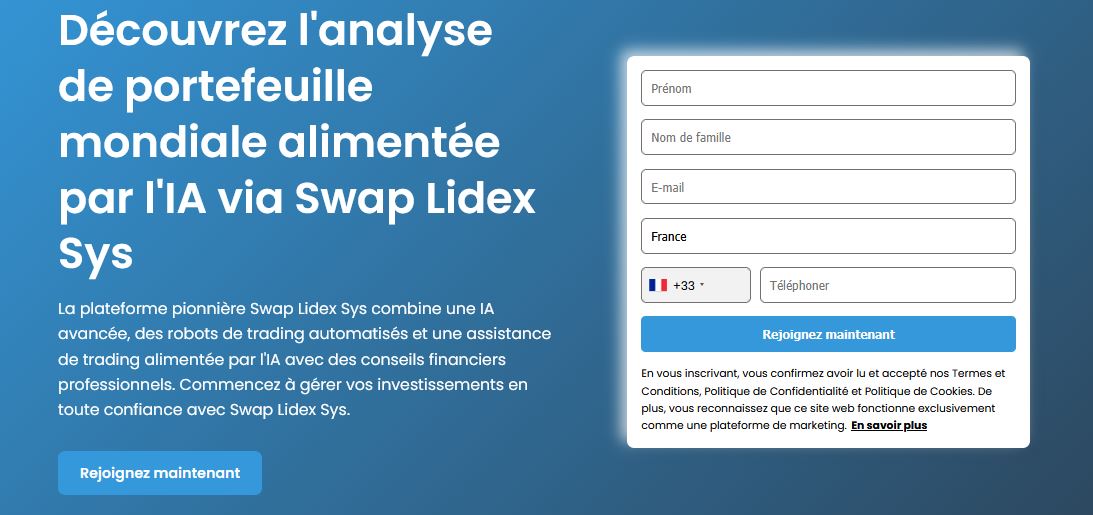 Swap Lidex Sys Avis